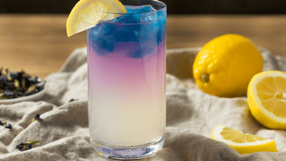 What's The Tea? On Butterfly Pea Flower Lavender Lemonade