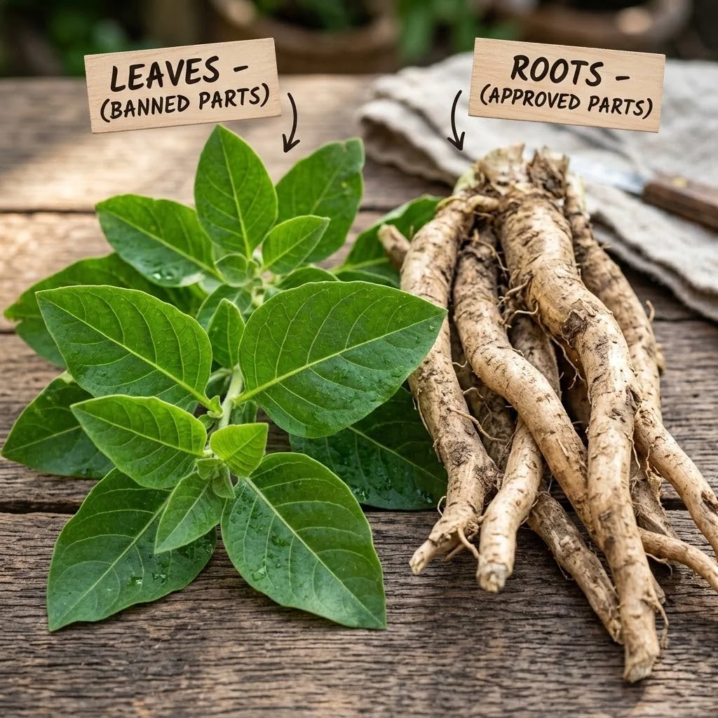 The Ashwagandha Leaf Ban 