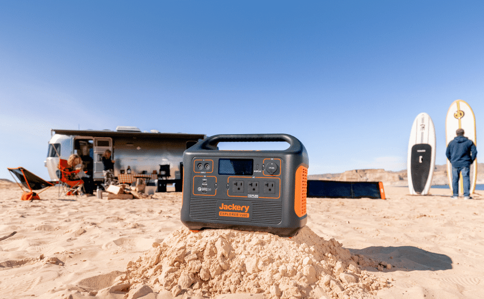 What's The Tea?, On The Jackery Solar Power Generators