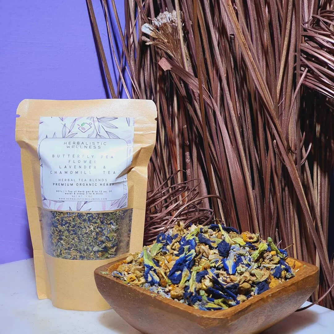 Butterfly Pea Lavender & Chamomile Calming Nootropic Blend