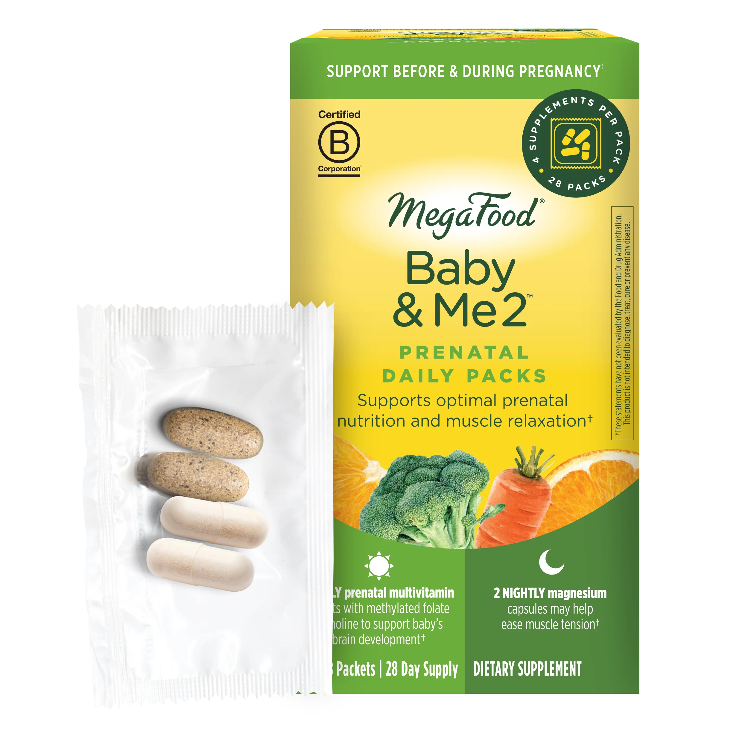 Baby & Me 2 Prenatal Daily Pack - Mineral Supplements