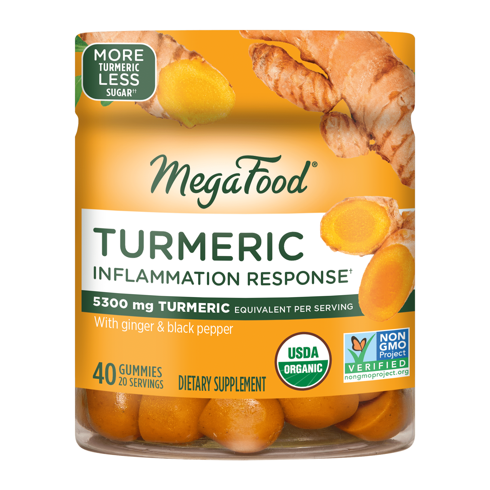 Turmeric Inflammation Response Gummies - MegaFood