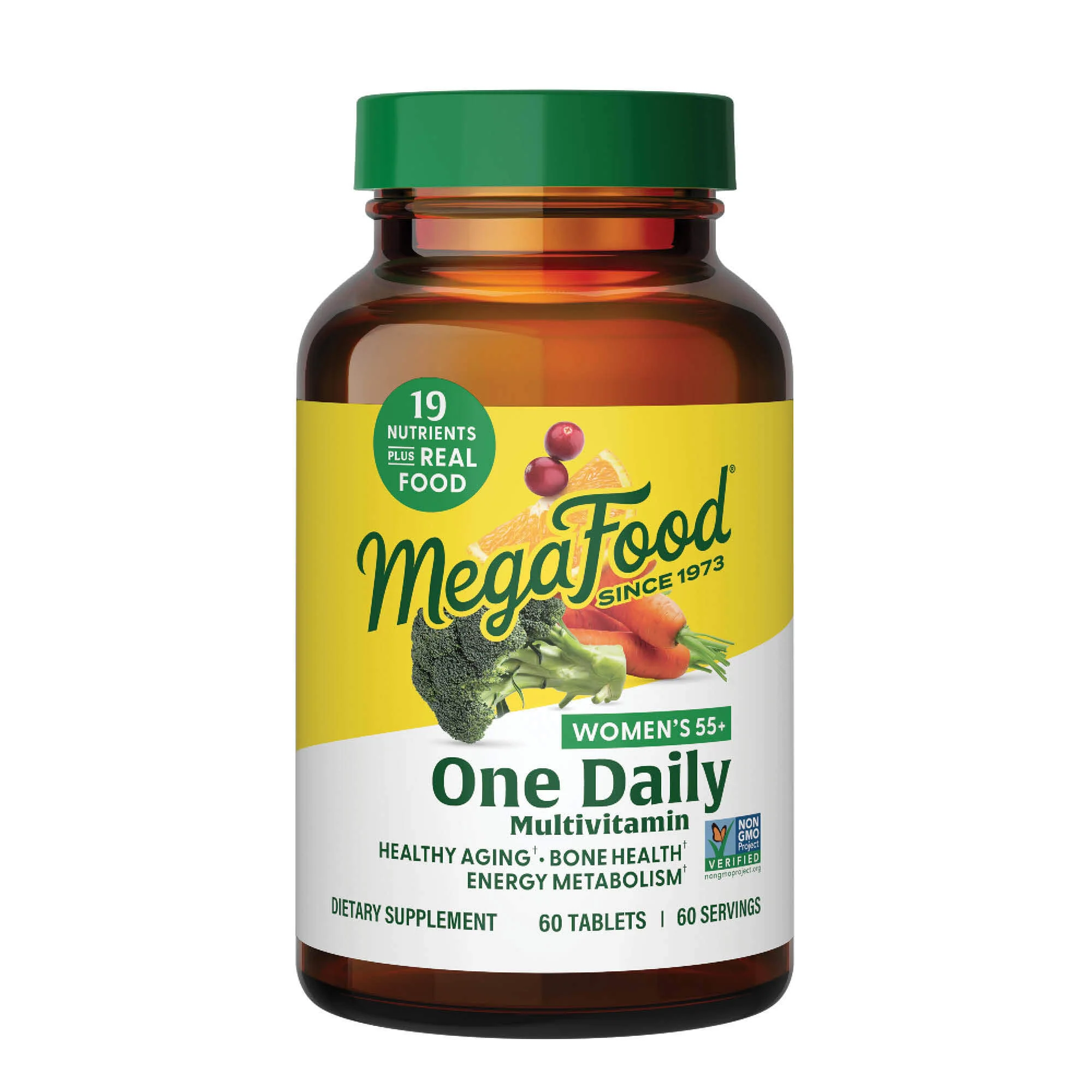 Women's 55 One Daily Multivitamin, 90 Day / 90ct / MegaFood - Food Based Vitamins & Supplements