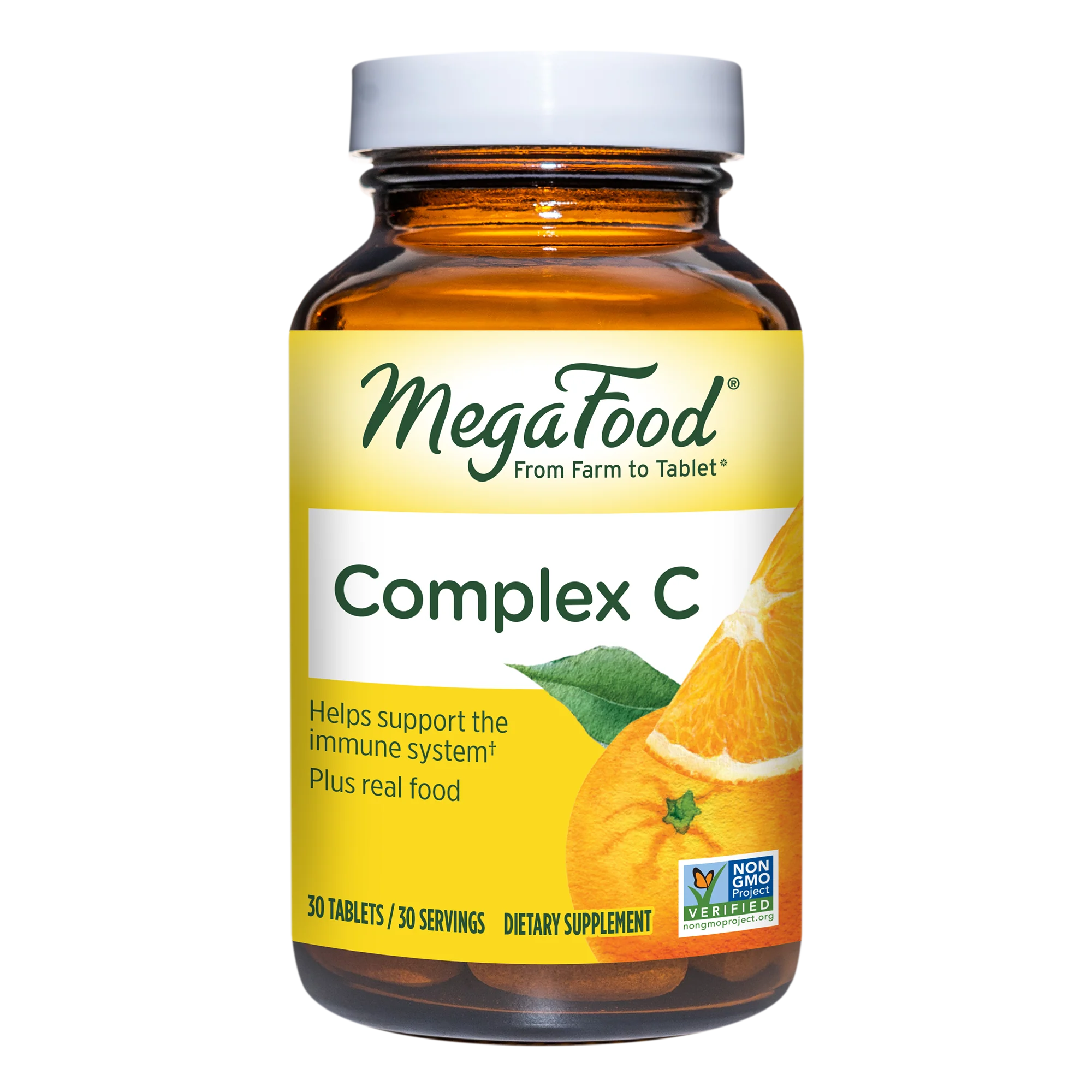 Complex C - Mineral Supplement, 180 Day / 180ct / MegaFood - Food Based Vitamins & Supplements