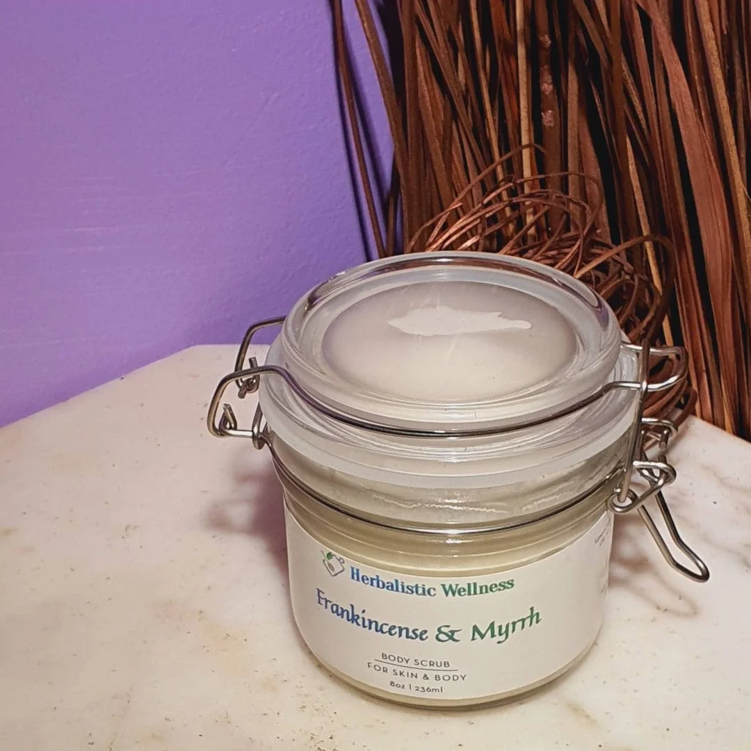 Frankincense & Myrrh Body Butter, Bestseller, Herbal Infused Body Moisturizer by HerbalisticWellness