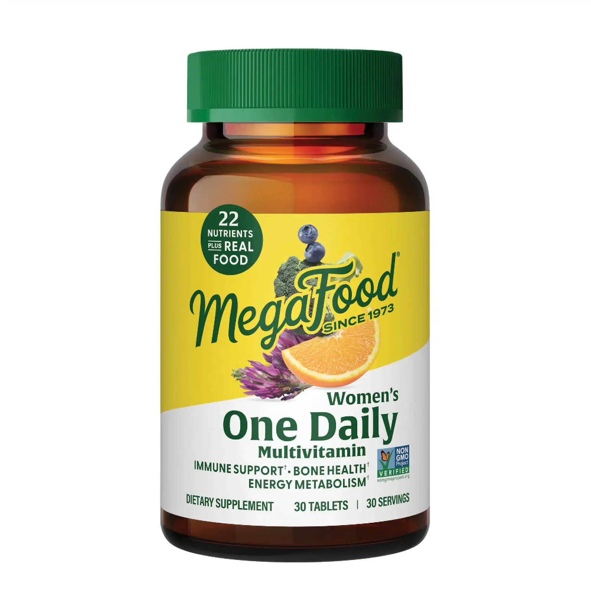 Women’s One Daily Multivitamin, 30 Day / 30ct / MegaFood – Food Based Vitamins & Supplements