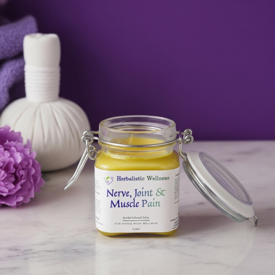 Nerve Joint & Muscle Pain Relief Salve | Herbalistic Wellness