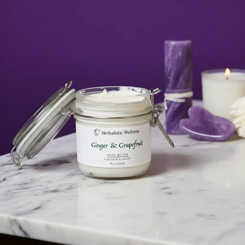 Grapefruit ginger body butter by Herbalistic Wellness