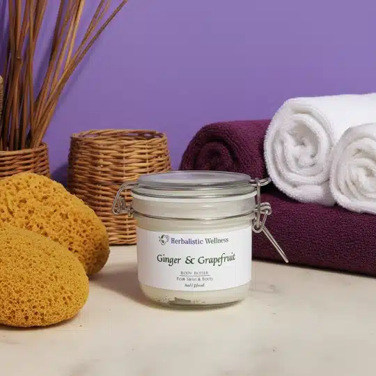Grapefruit ginger body butter by Herbalistic Wellness