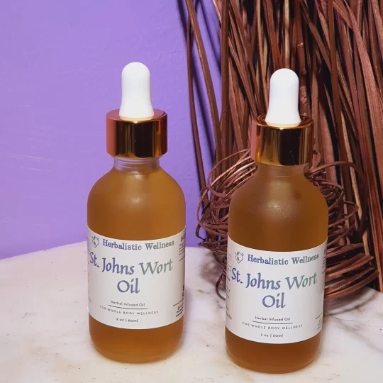 St. Johns Wort Oil By Herbalistic Wellness