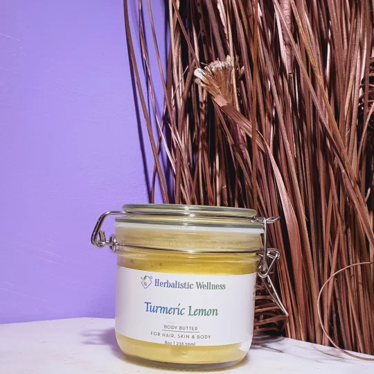Turmeric Lemon Body Butter by Herbalistic Wellness