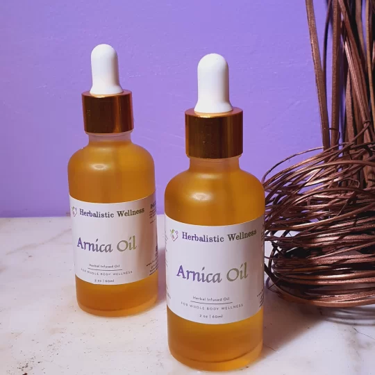 Arnica Infused Body Oil by Herbalistic Wellness